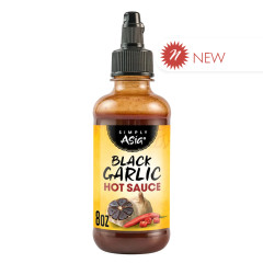 SIMPLY ASIA - HOT SAUCE BLACK GARLIC - 8OZ
