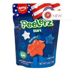 PEELERZ GUMMY STARS 6 OZ BAG