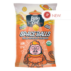 LESSER EVIL - SPACE BALLS - REAL CHEESE - 7OZ