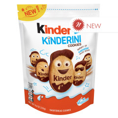 KINDER - KINDERINI SHORTBRE COOKIE POUCH - 8.8OZ