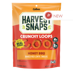 CALBEE - HARV SNAPS - CRUNCHY LOOPS HONY BARBECUE - 2.5OZ