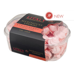 LITALY - STRAWBERRY MERINGUS COOKIES - 4OZ