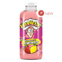 WARHEADS SOUR! STRAWBERRY LEMONADE 16 OZ BOTTLE