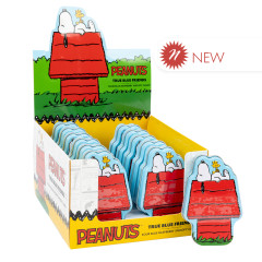 PEANUTS - DOGHOUSE TIN .9OZ