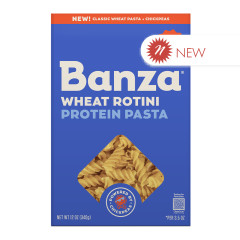 BANZA - PROTEIN WHEAT ROTINI - 12OZ - PK12