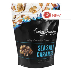 FUNKY CHUNKY - SEA SALT CARAMEL POPCORN - 5OZ - PK6