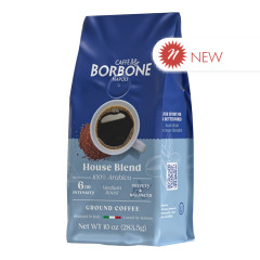 CAFFE BORBONE - HOUSE BLEND GROUND COFFEE - 10OZ