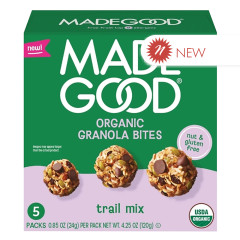 MADEGOOD - TRAIL MIX GRAN BITES(5CT) - 4.25OZ