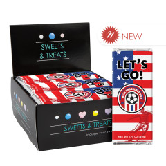 AMUSEMINTS SOCCER MILK CHOCOLATE 1.75 OZ BAR