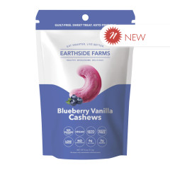 EARTHSIDE FARMS - BLUEBERRY VANILLACASHEWS - 4OZ