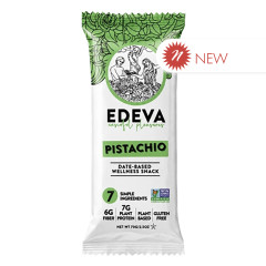 EDEVA - PISTACHIO - DATE SNK BAR - 2.5OZ