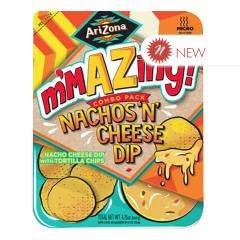 ARIZONA - SNACK TRAY - NACHO CHEESE - 4.75OZ
