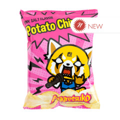 AGGRETSUKO PINK SALT POTATO CHIPS 1.9 OZ BAG