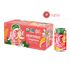 NIXIE - ORG SPRK WATER - GFRUIT TANG(3PKS - 8CT) - 12OZ