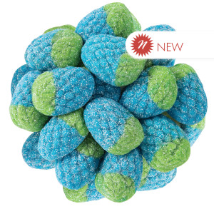 Gummi Sour Wild Raspberries | Nassau Candy