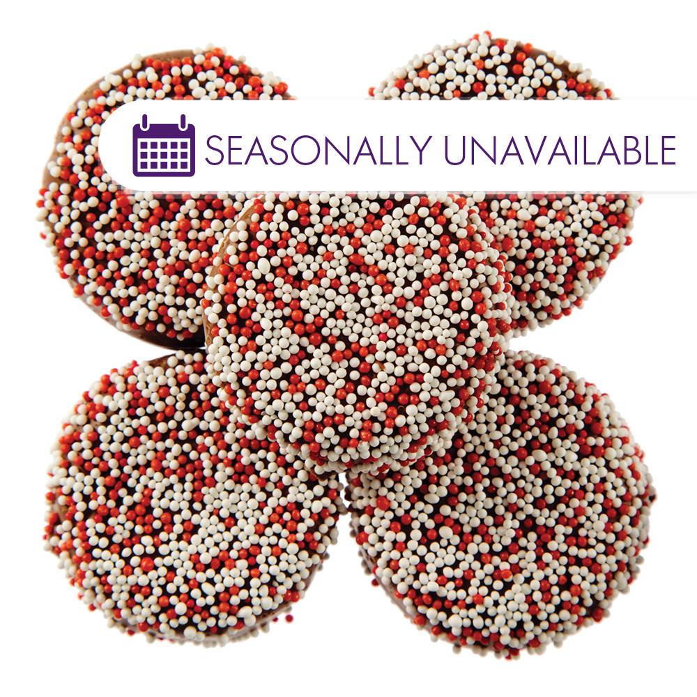 Nassau Candy Valentine Nonpareils Sandwich Cookies Nassau Candy 