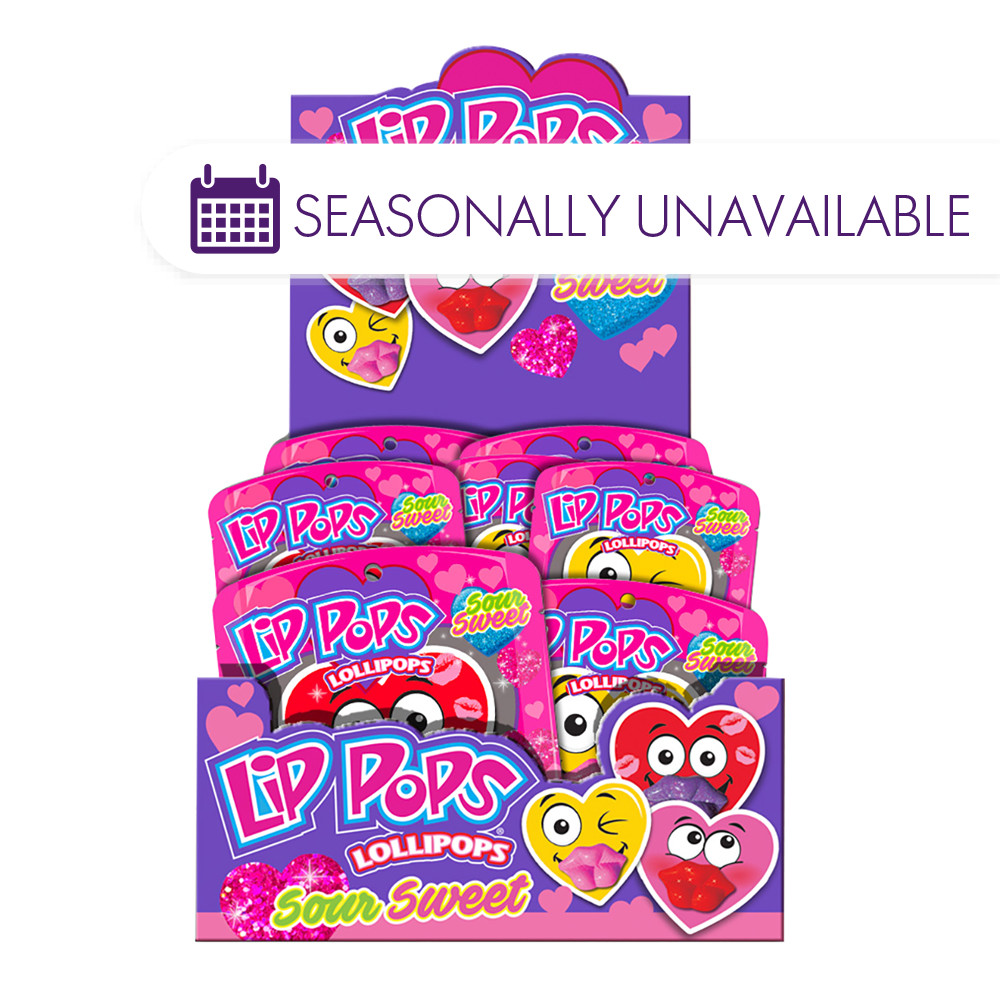 Kissy Lip Pops 0.56 oz Lollipop | Nassau Candy