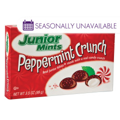 JUNIOR MINTS PEPPERMINT CRUNCH 3.5 OZ THEATER BOX