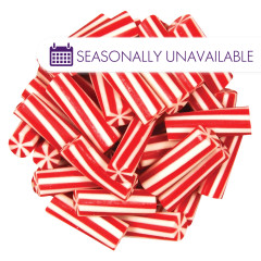 VIDAL MINI STRAWBERRY LICORICE CANDY CANE LOGS