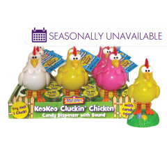 KOOKOO CLUCKIN' CHICKEN 0.18 OZ CANDY DISPENSER