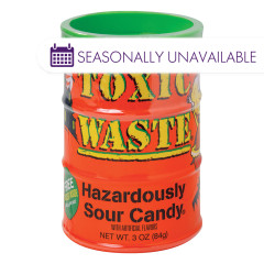 TOXIC WASTE HALLOWEEN SOUR CANDY BANK 3 OZ