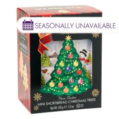 WALKERS SHORTBREAD MINI CHRISTMAS TREE COOKIES 5.3 OZ BOX