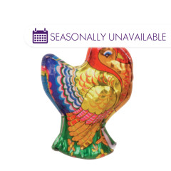 MADELAINE MILK CHOCOLATE FOILED SOLID TURKEY 2.5 OZ