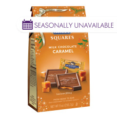 GHIRARDELLI HOLIDAY MILK CHOCOLATE CARAMELS 9 OZ LARGE BAG