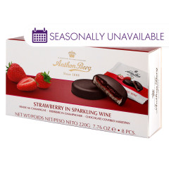 ANTHON BERG STRAWBERRY IN CHAMPAGNE 7.76 OZ BOX