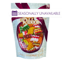 BABY RIBBON CANDY 11 OZ STAND UP POUCH