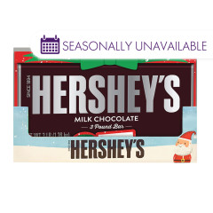 HERSHEY'S GIANT HOLIDAY MILK CHOCOLATE BAR 3 LB