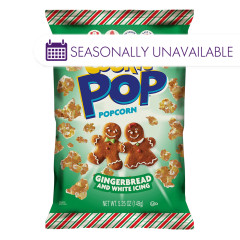 COOKIE POP GINGERBREAD COOKIE POPCORN 5.25 OZ BAG