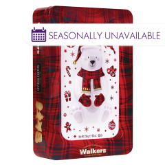 WALKERS SHORTBREAD COOKIE 8.8 OZ POLAR BEAR TIN