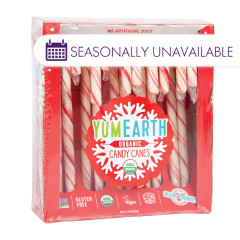 YUMEARTH ORGANIC CANDY CANES 10 PIECE BOX