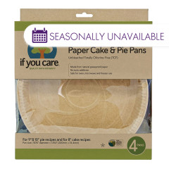 IF YOU CARE CAKE & PIE BAKING PANS 4 COUNT BOX