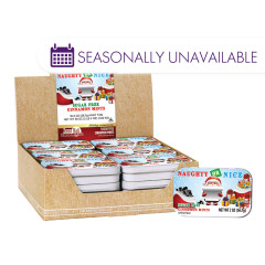 AMUSEMINTS NAUGHTY OR NICE CINNAMON MINTS 2 OZ TIN