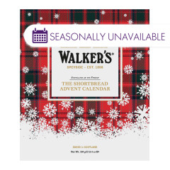 WALKERS SHORTBREAD COOKIE ADVENT CALENDAR 10.2 OZ BOX