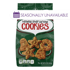 STAUFFER'S HOLIDAY SHORTBREAD COOKIE 12 OZ BAG