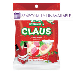 CLEVER CANDY REBEL WITHOUT A CLAUS 4 OZ PEG BAG