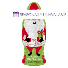 RUSSELL STOVER HOLLOW MILK CHOCOLATE SANTA 1.75 OZ