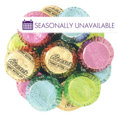 REESE’S MINI PEANUT BUTTER CUPS PASTEL FOILS
