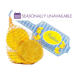 MADELAINE CHANUKAH GELT 1.5 OZ MESH BAG