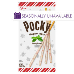 POCKY PEPPERMINT CREAM STICKS 2.36 OZ BOX