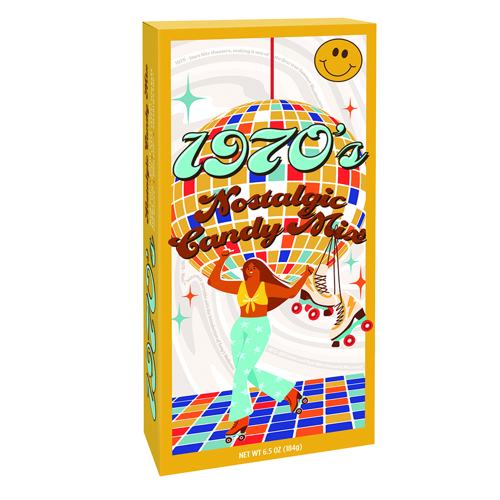 1970's Decade 6.5 oz Box | Nassau Candy