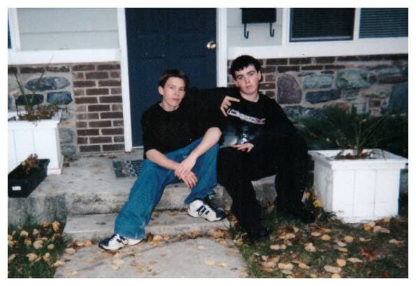 Nate and Jason in a gang