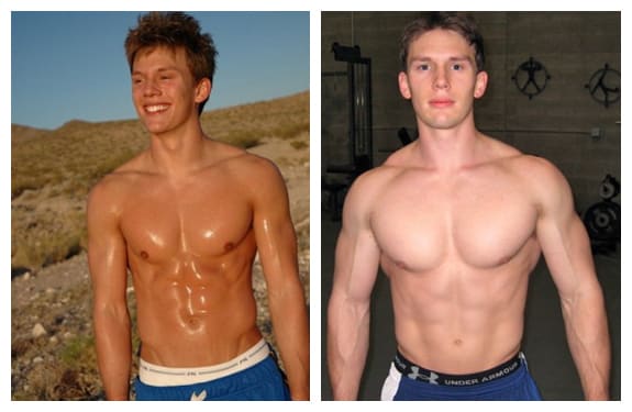 Nate Green Me at 19 (and oily). Me at 25 (and 40 pounds heavier).