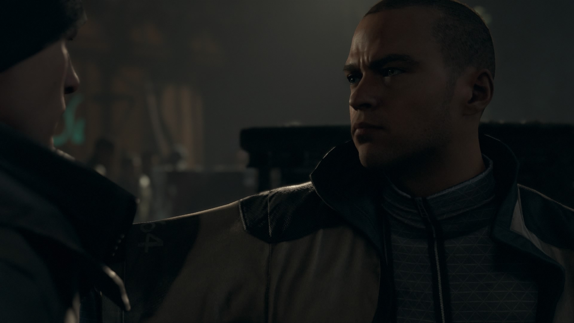 Detroit: Become Human - Review Markus during a scene in Detroit: Become Human