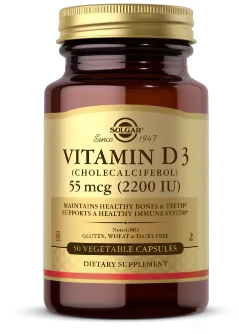 Solgar_Vitamin_D3,_2200_IU,_50_kapslí