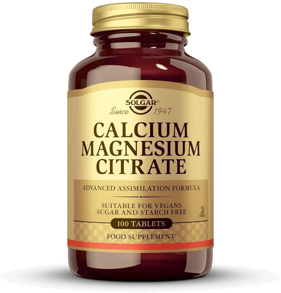 Solgar_Calcium_Magnesium_Citrate,_Vápník_a_hořčík,_100_tablet