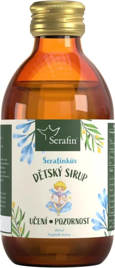 Serafin_Dětský_sirup_Serafínkův_-_Učení_a_pozornost,_200_ml